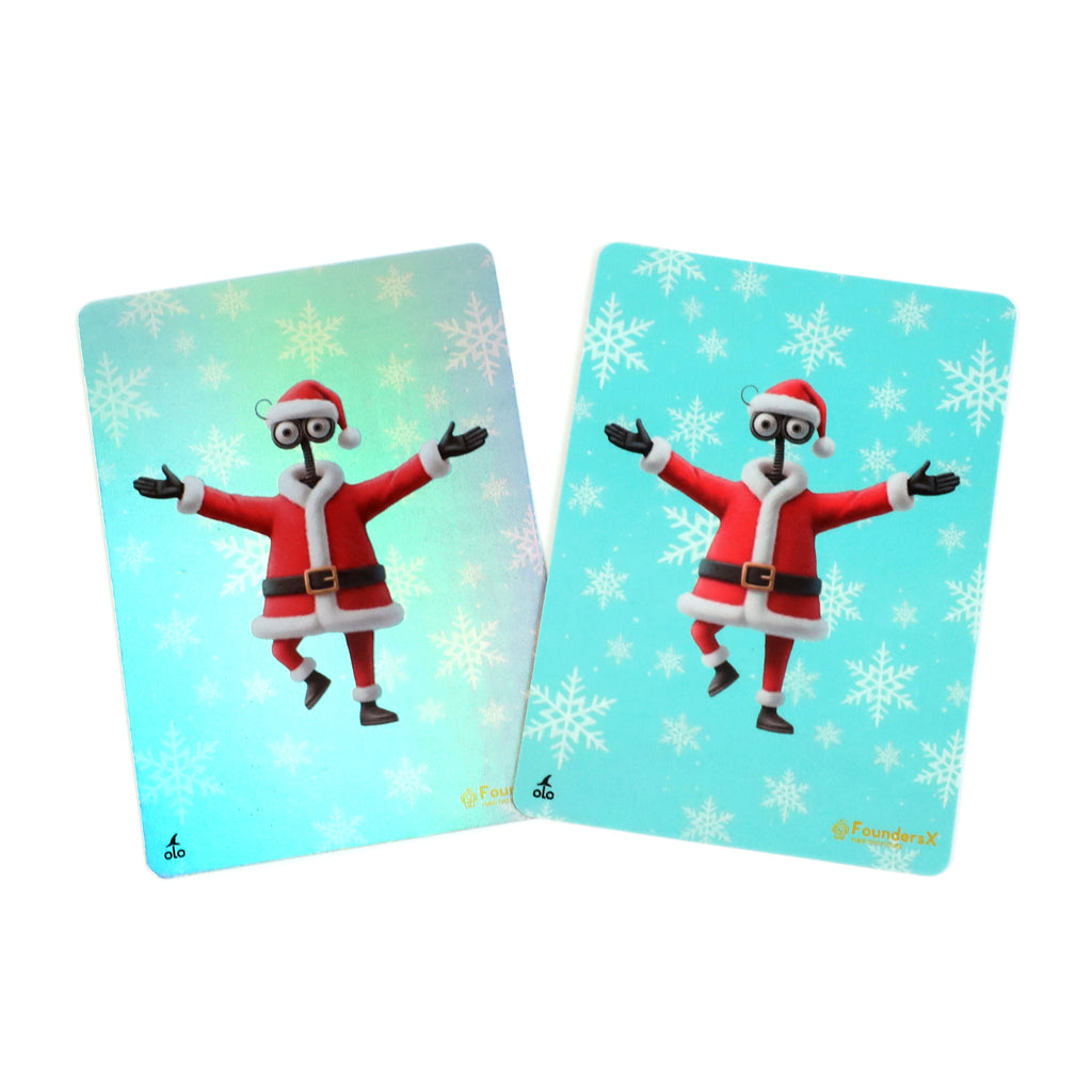 Holographic Game Card: Cog Xmas Edition - 10% Off