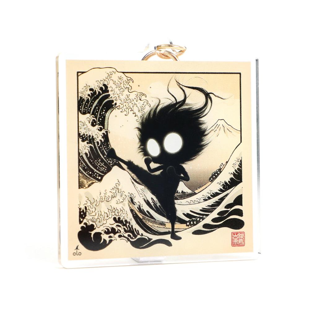 Clear Acrylic Keychain: Baby Pip Art