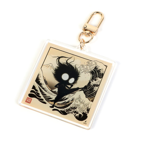 Clear Acrylic Keychain: Baby Pip Art