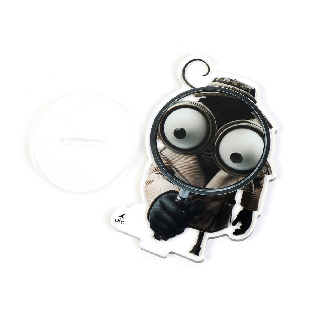 Clear Acrylic Standee: Detective Cog