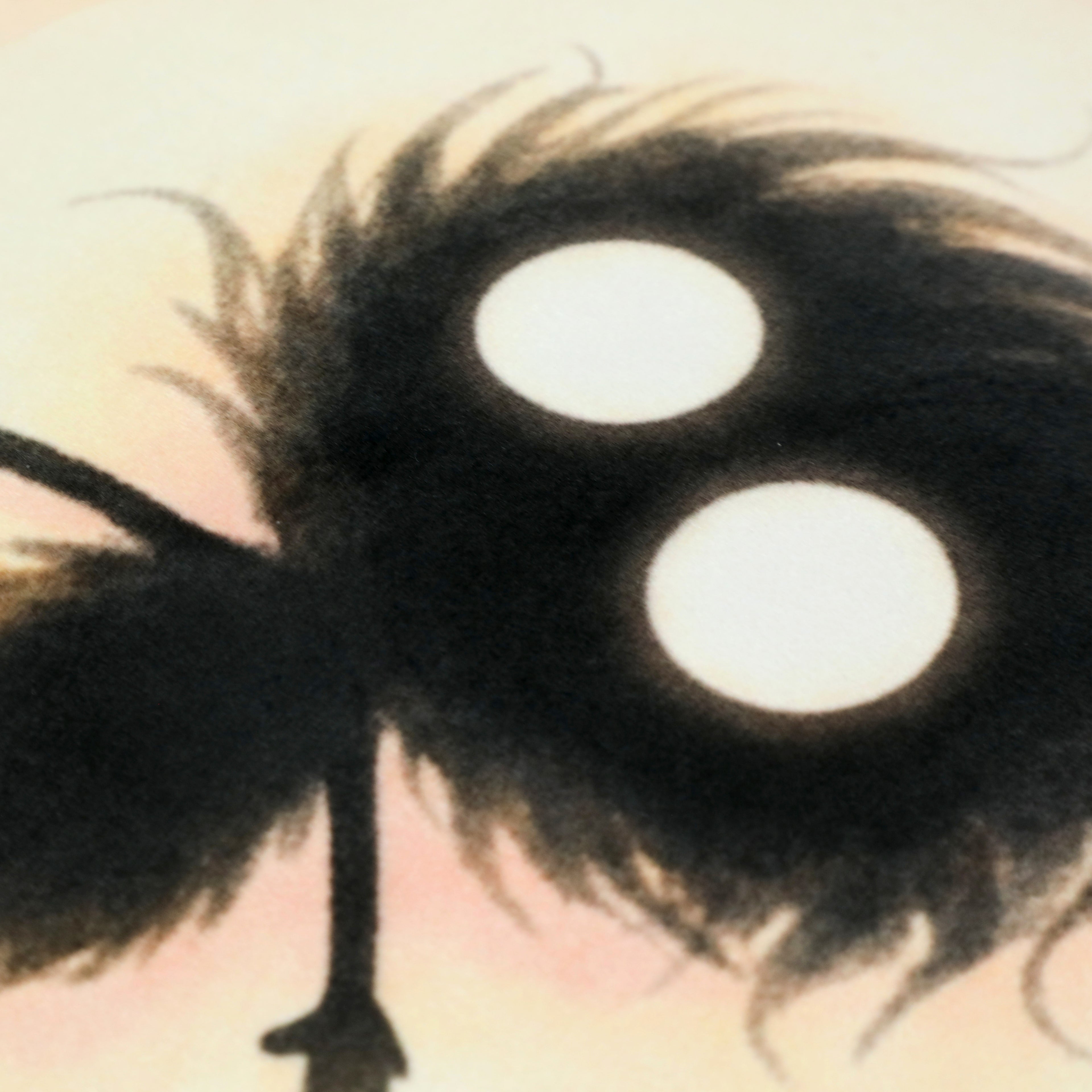 Square Throw Pillow: Baby Pip's Cozy Glow